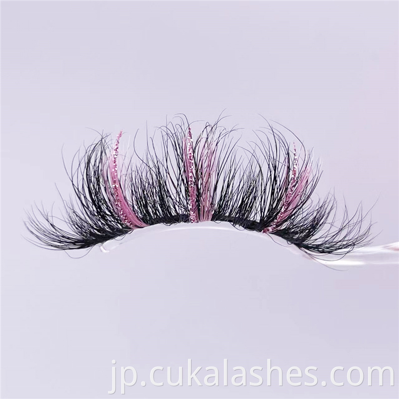 25mm Glitter Mink Lashes